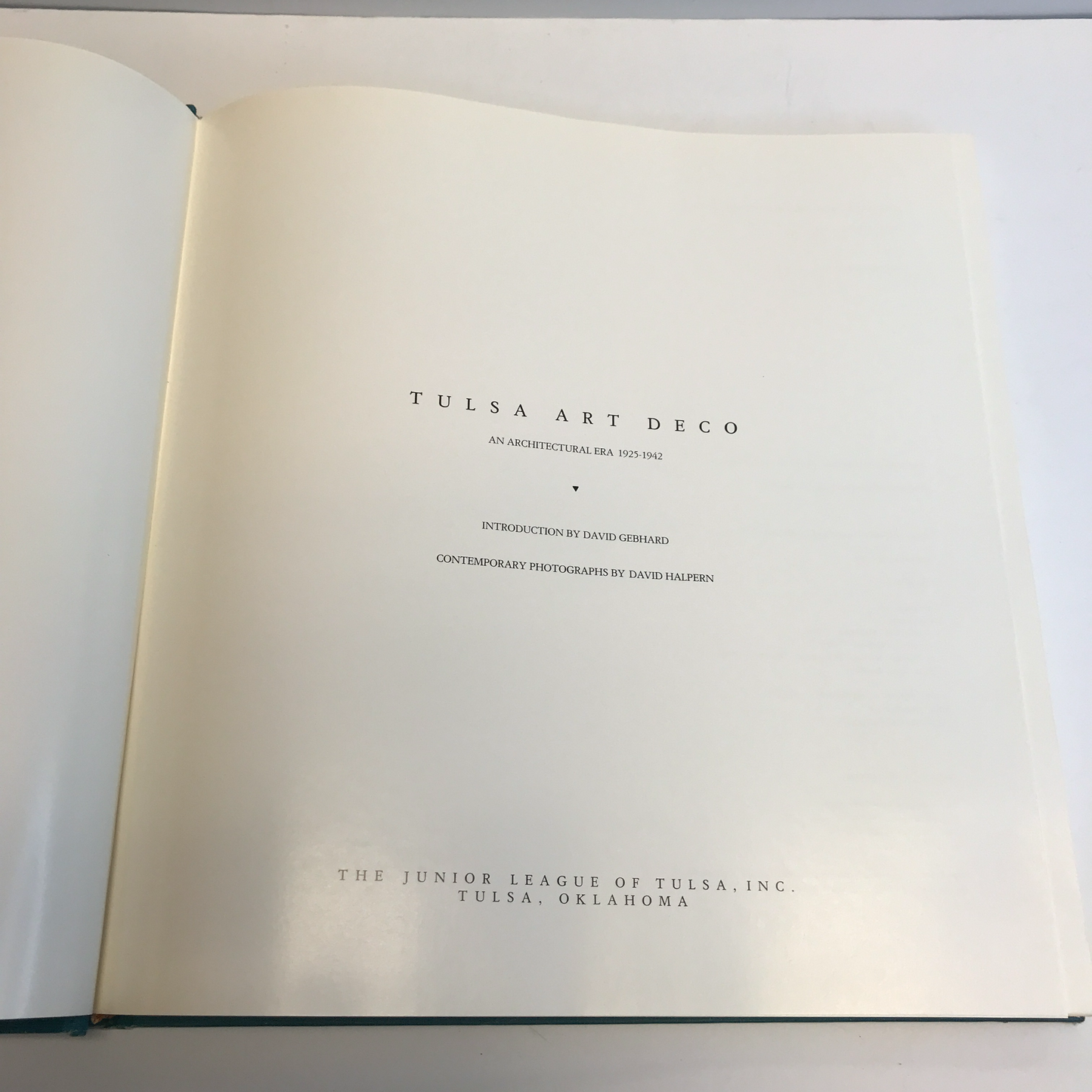 Tulsa Art Deco - Junior League of Tulsa - First Edition