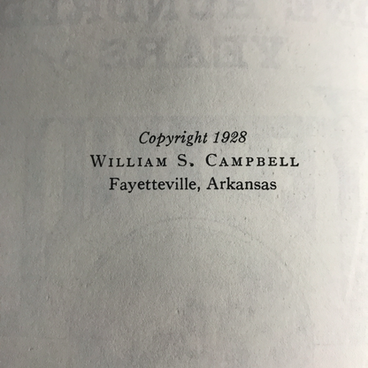 100 Years of Fayetteville - William S. Campbell - 1977 - Arkansas