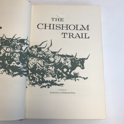The Crisholm Trail - Wayne Gard - 3rd Printing - University of Arkansas Press - 1954