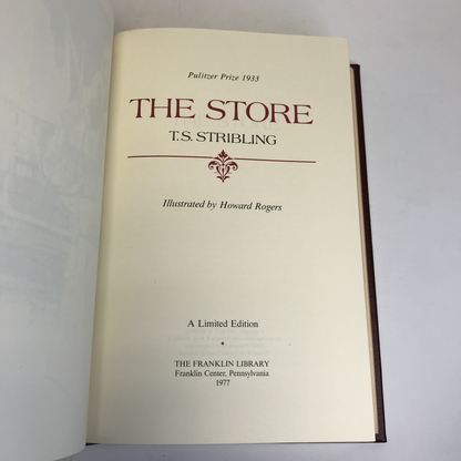 The Store - T.S. Stribling - Franklin Library - 1977