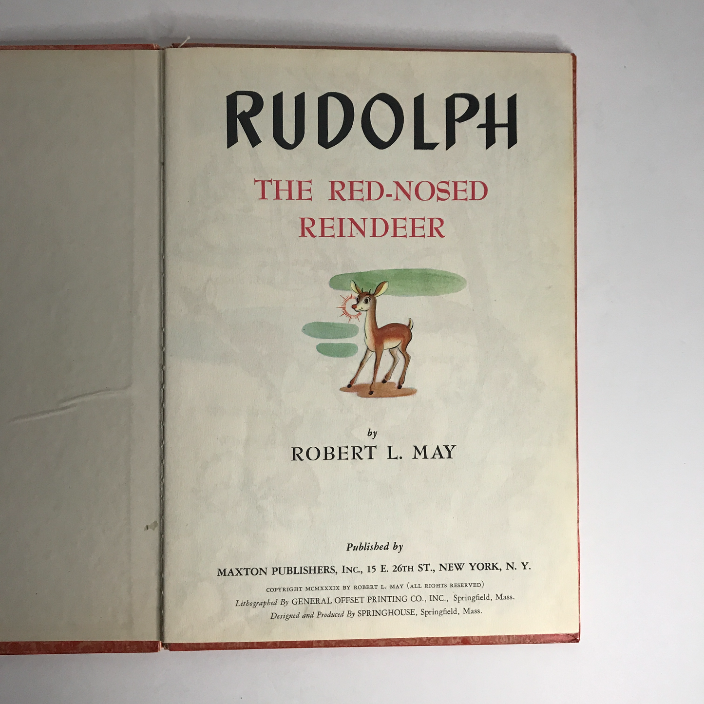 Rudolph The Red-Nosed Reindeer + Rudolph Shines Again - Robert L. May - 1954