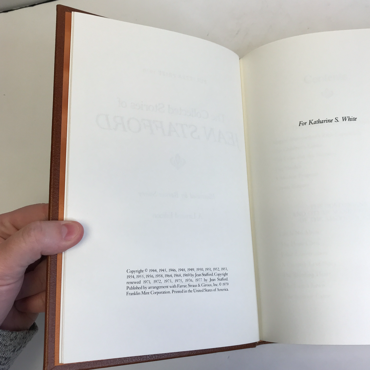 The Collected Stories of Jean Stafford - Jean Stafford - Franklin Library - 1979