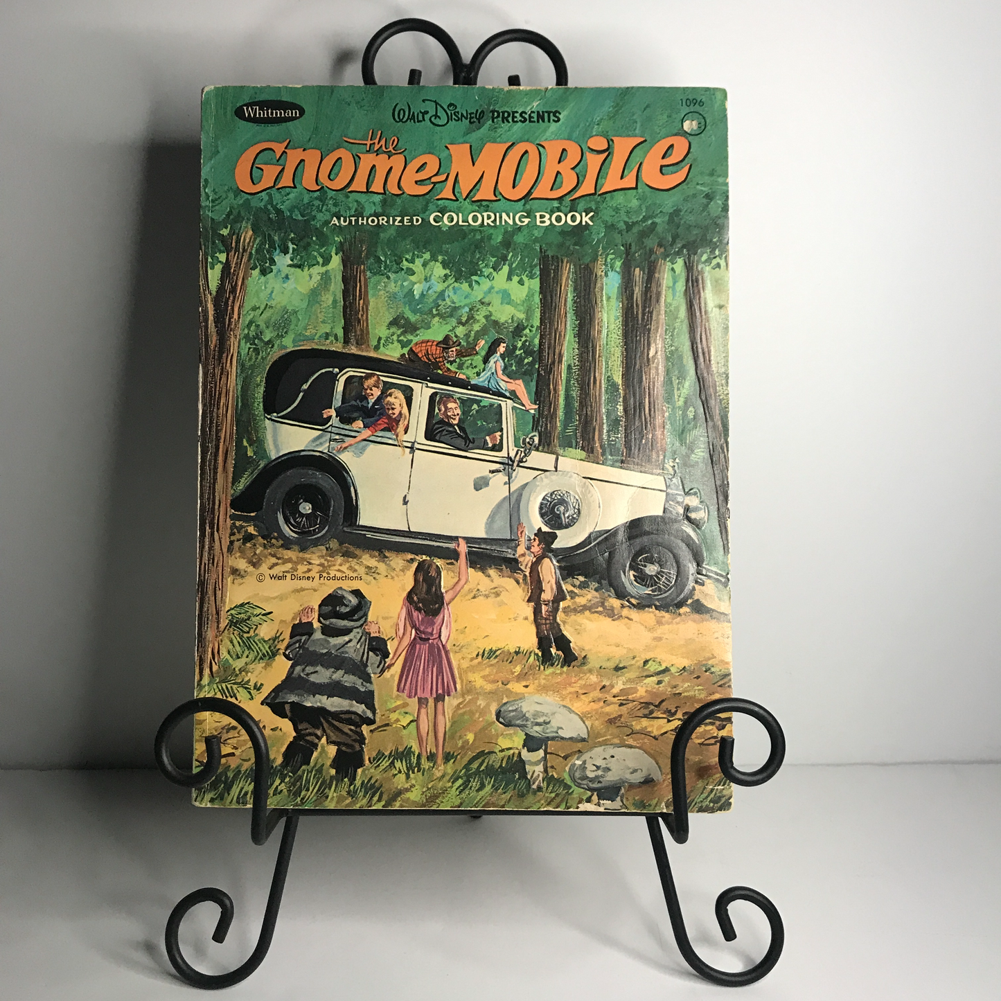 The Gnome Mobile - Coloring Book - Walt Disney - 1967