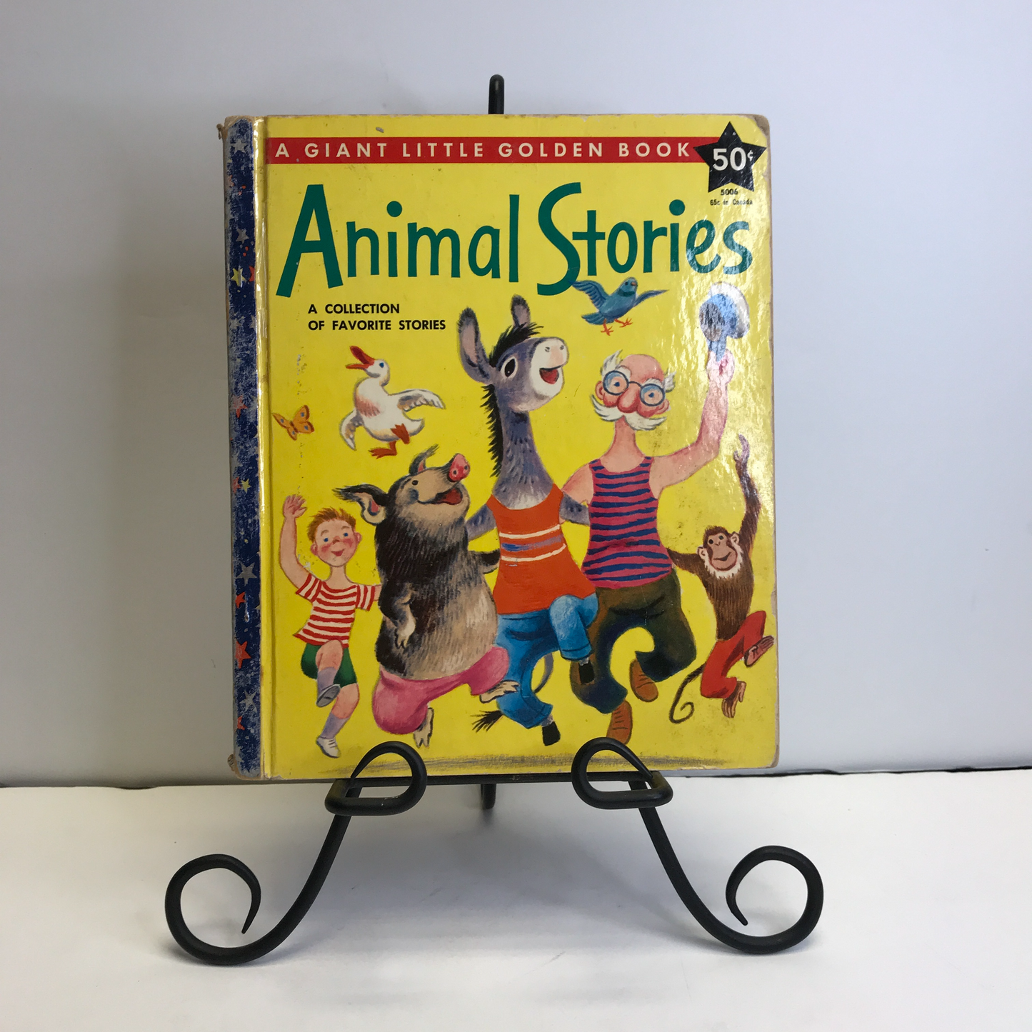 Animal Stories - Little Golden Book - 'A' Print - 1957