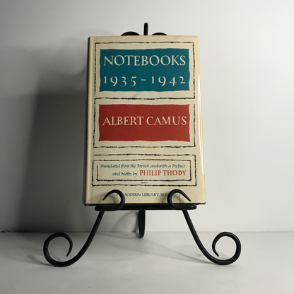 Notebooks 1935-1942 - Albert Camus - 1st Modern Library Edition