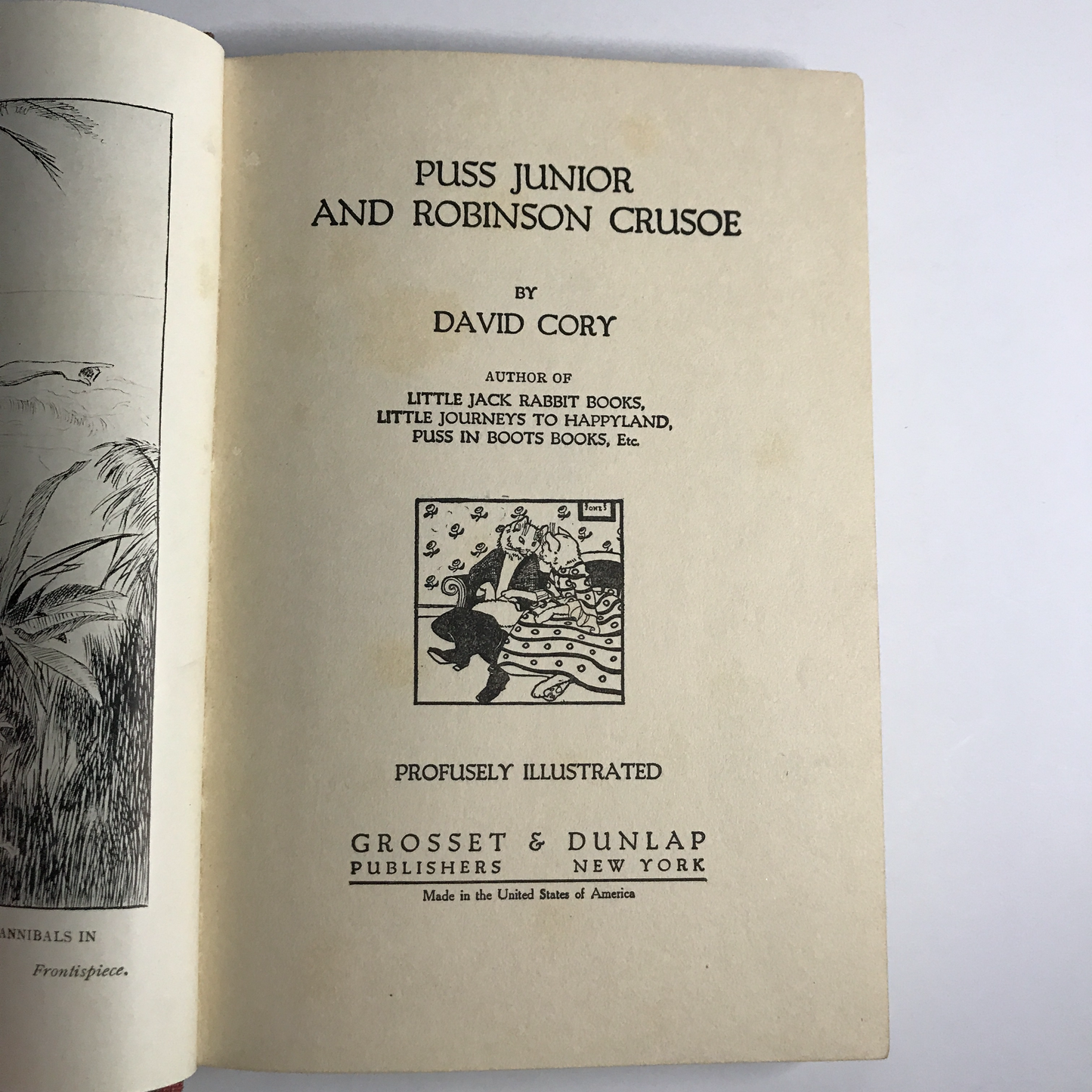 Puss-In-Boots, Jr. And Robinson Crusoe - David Cory - 1922