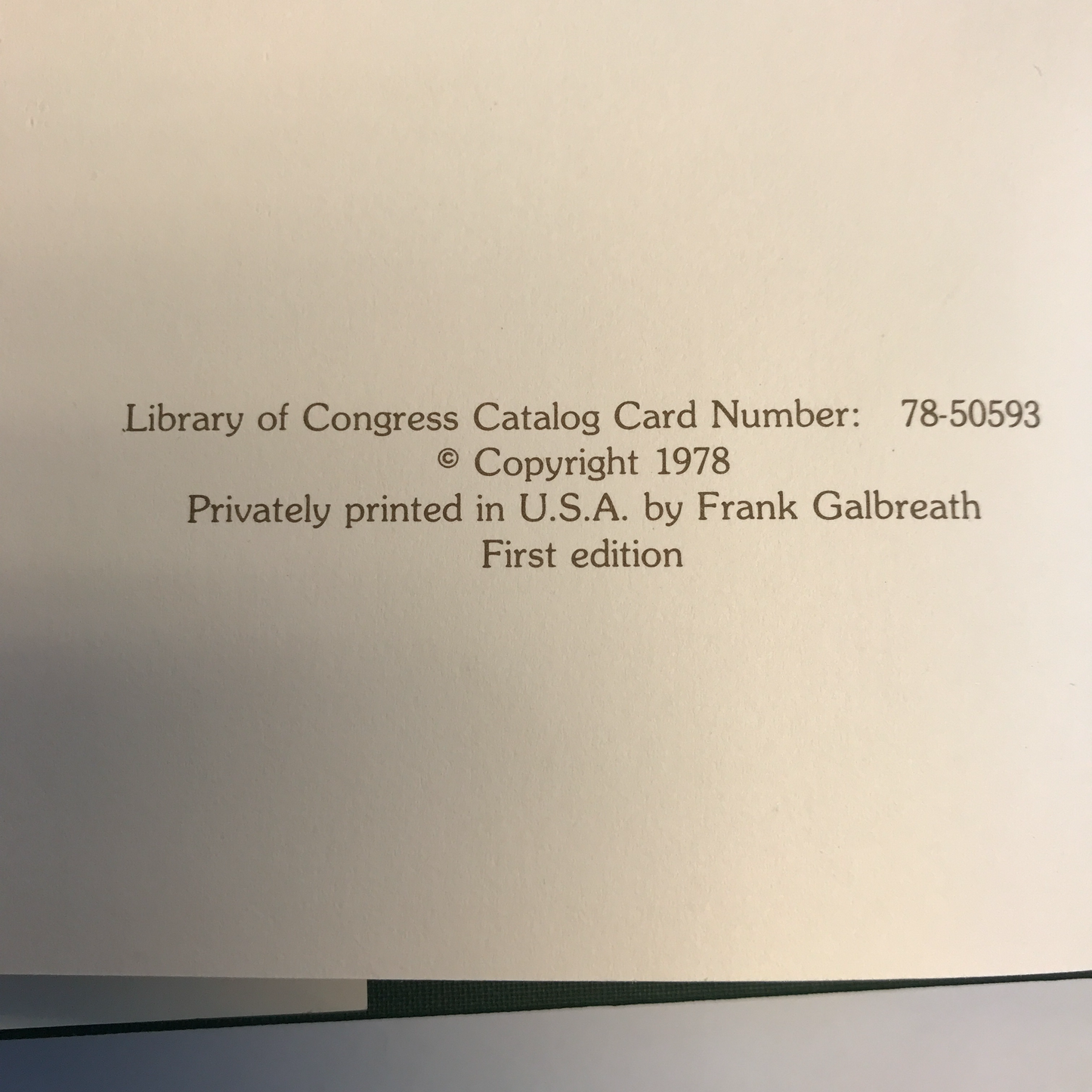 Glenn Pool - Frank Galbreath - 1st Edition - Inscribed - 1978