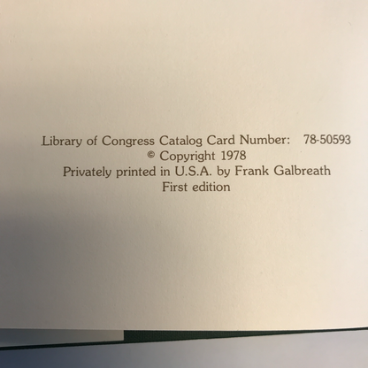 Glenn Pool - Frank Galbreath - 1st Edition - Inscribed - 1978