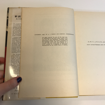 My Life with the Redskins - Pauline Griffith - 1st Edition - 1947