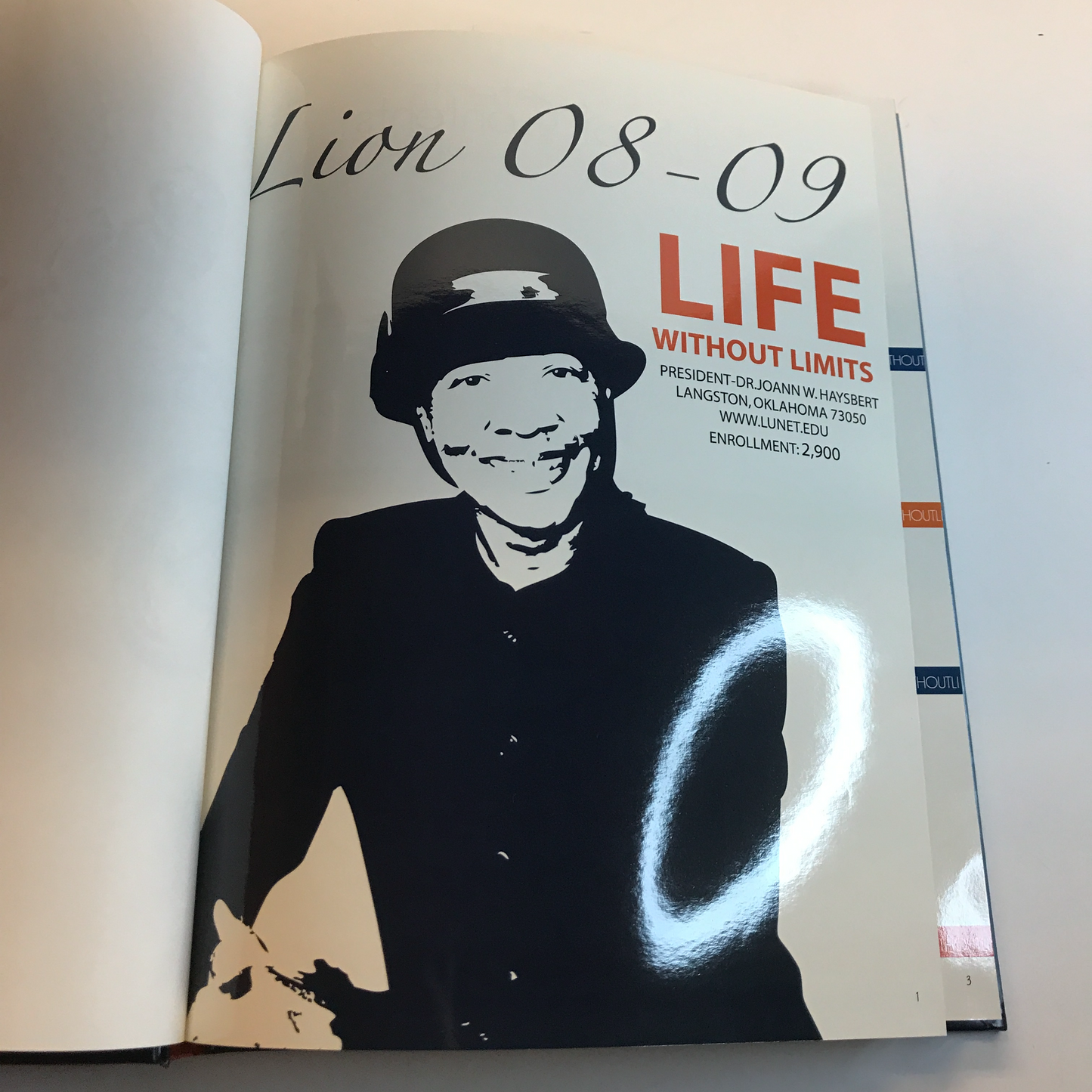 Life Without Limits Yearbook - Langston University - Oklahoma - 2009