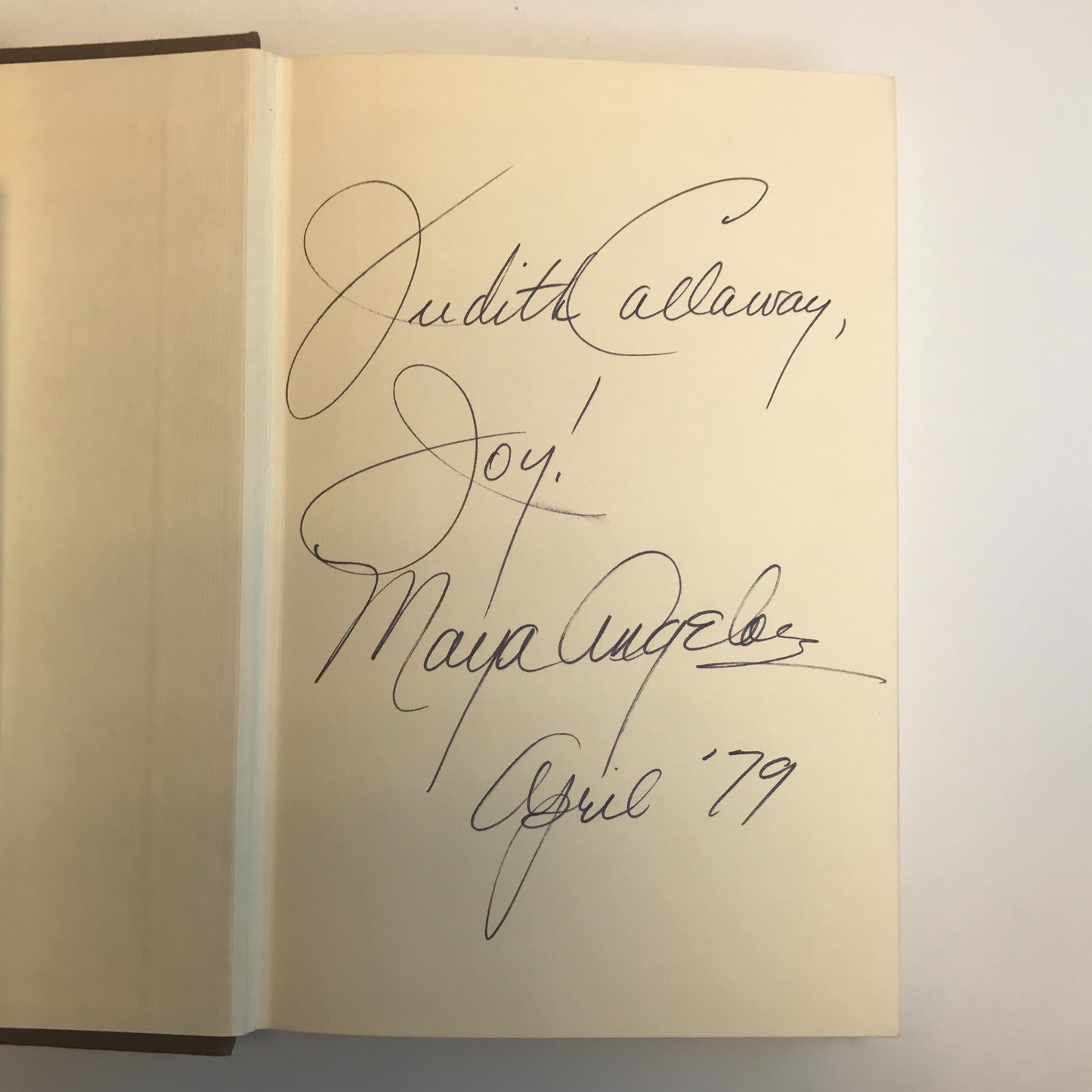 Gather Together in my Name - Maya Angelou - Inscribed - ( Signed ) 1974