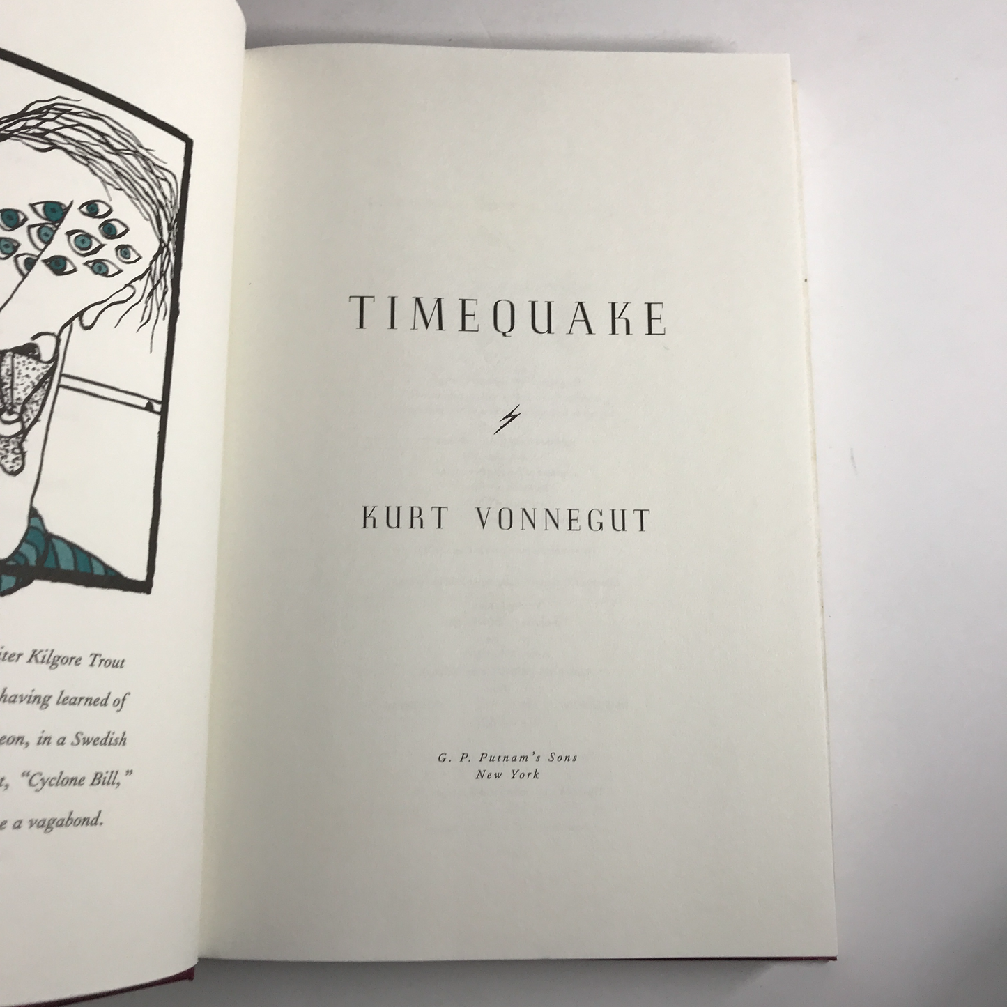 Timequake - Kurt Vonnegut - 1st Edition