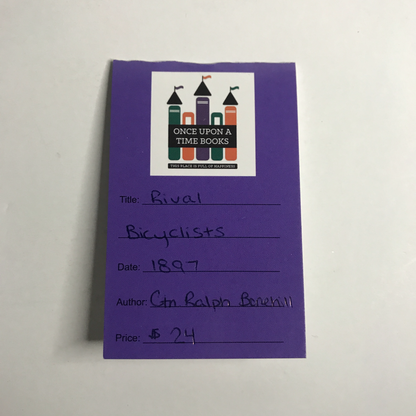 Rival Bicyclists - Captain Ralph Bonehill - 1897