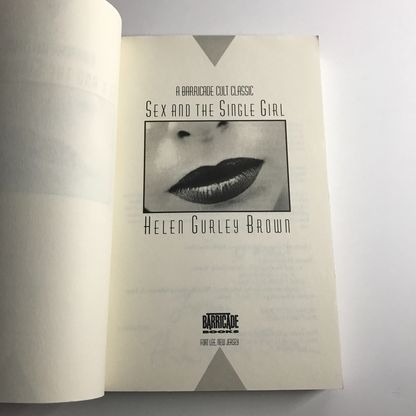 Sex and the Single Girl - Helen Gurley Brown - Arkansas Author - Inscribed - 2003