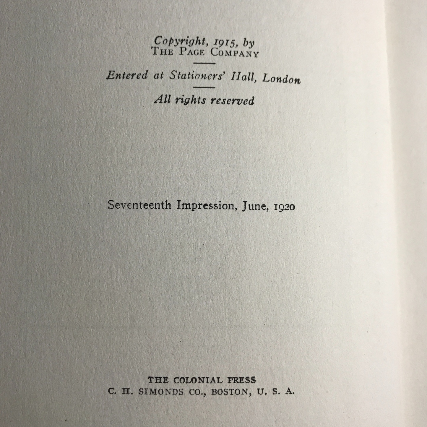 Anne of the Island - L. M. Montgomery - 1920