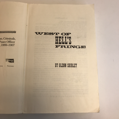 West of Hell's Fringe - Glenn Shirley - Oklahoma - 2002