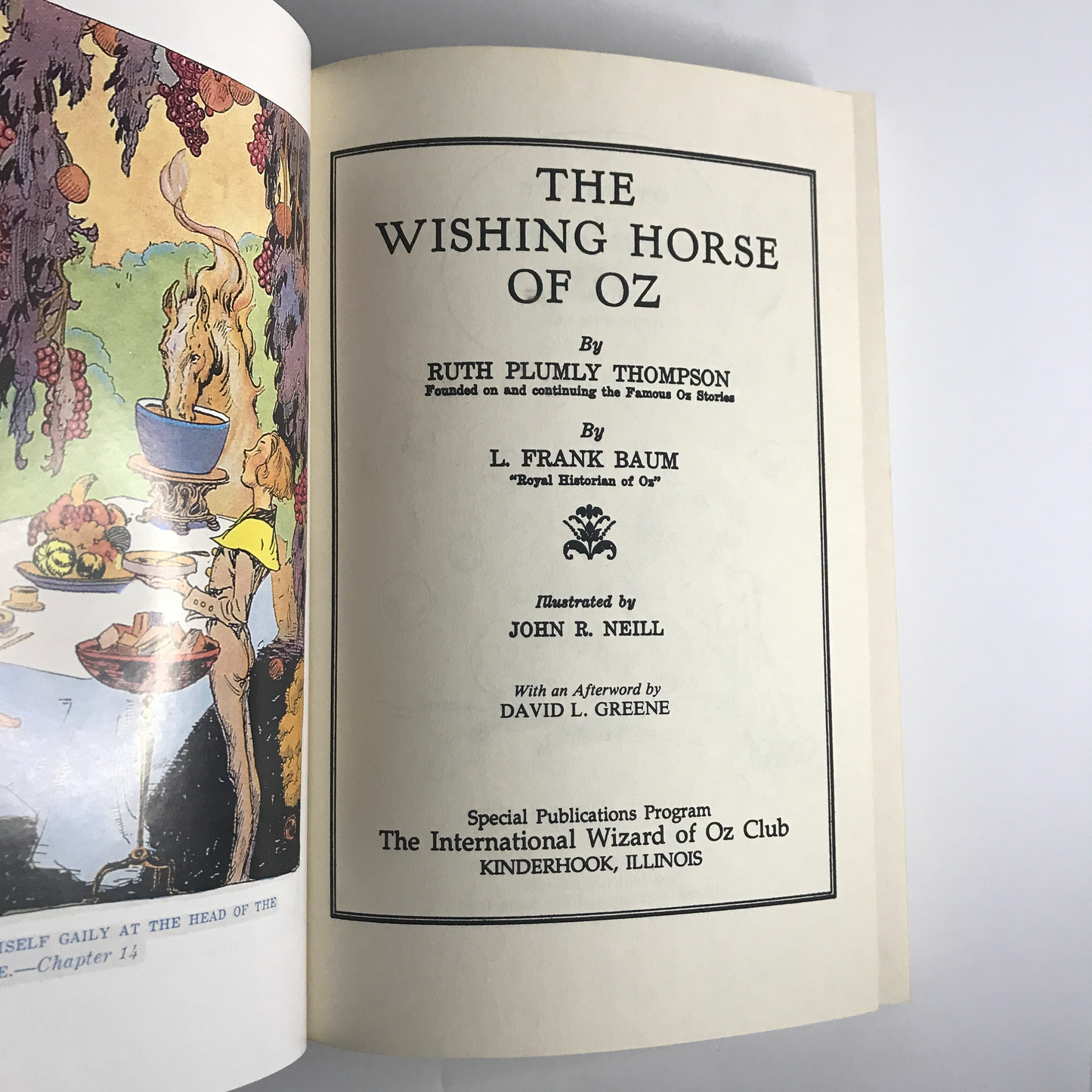 The Wishing Horse of Oz - Ruth Plumly Thompson - L. Frank Baum - 1990 Reprint