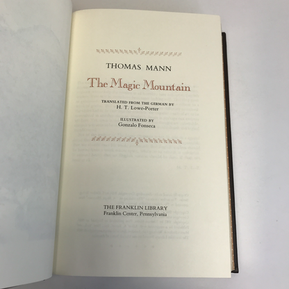 The Magic Mountain - Thomas Mann - Franklin Library - 1981