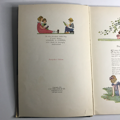Rhymes for Kindly Children - by Fairmont Snyder - Illustrated by John B. Gruelle - 41st Edition - 1916