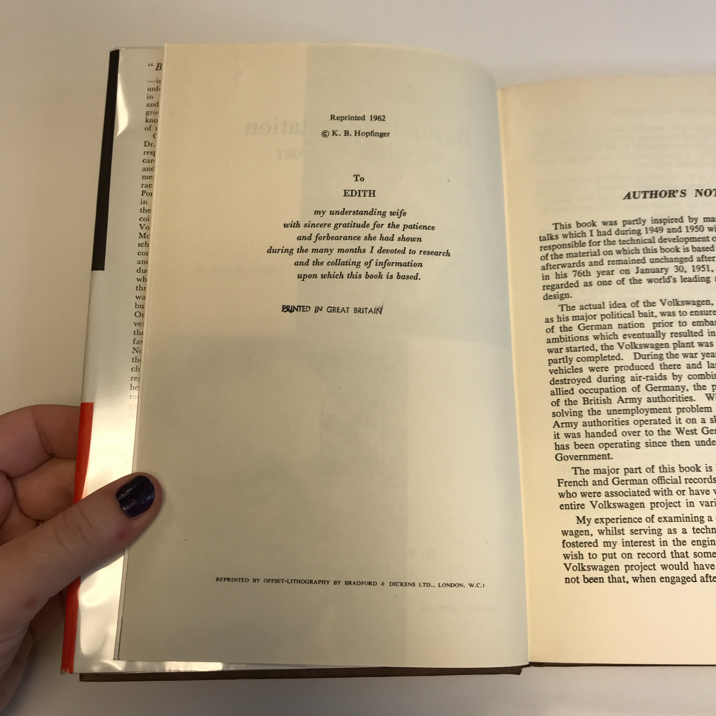 Beyond Expectations - K.B.  Hopfinger - 1962