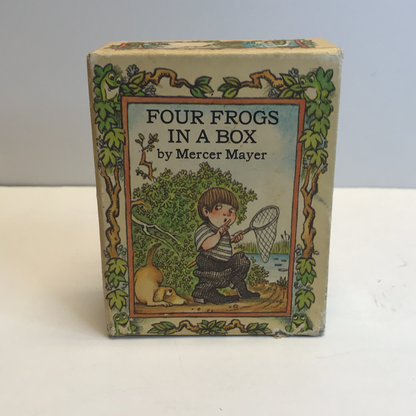 Four Frogs in A Box - Mercer Mayer - Four Books Box Set - C. 1970