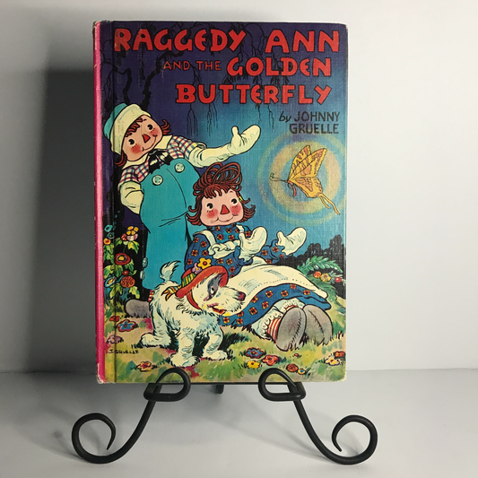 Raggedy Ann and the Golden Butterfly - Johnny Gruelle - Reprint - 1961