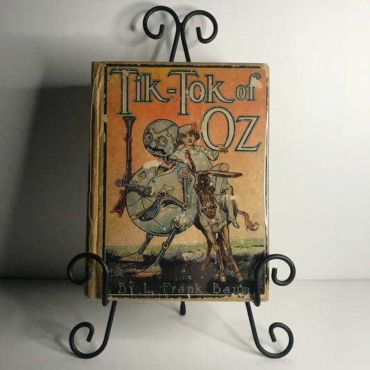 Tik-Tok of Oz - L. Frank Baum - 1914 - Missing 2 Corners in Front