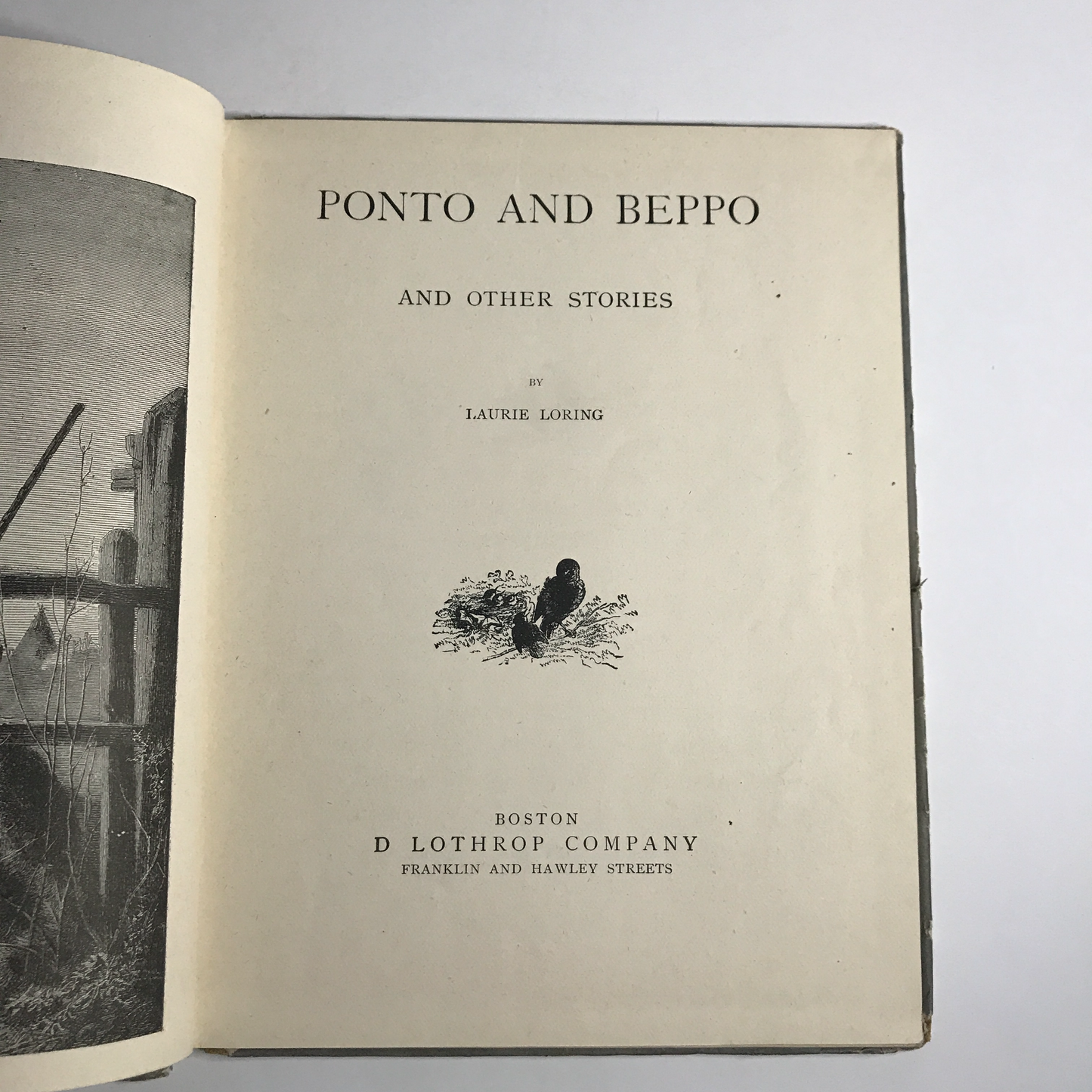 Ponto and Beppo - Laurie Loring - Illustrated - 1887