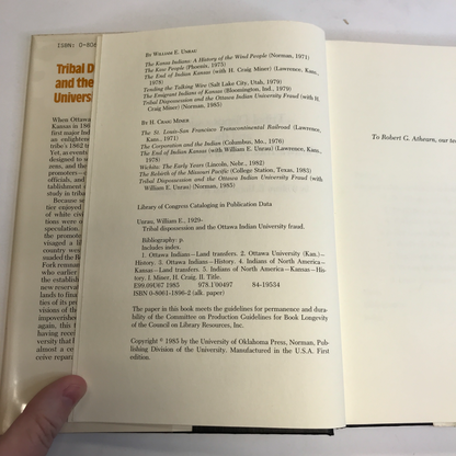 Tribal Dispossession and the Ottawa Indian University Fraud - 1st Edition - William E. Unrau & H. Craig Miner -