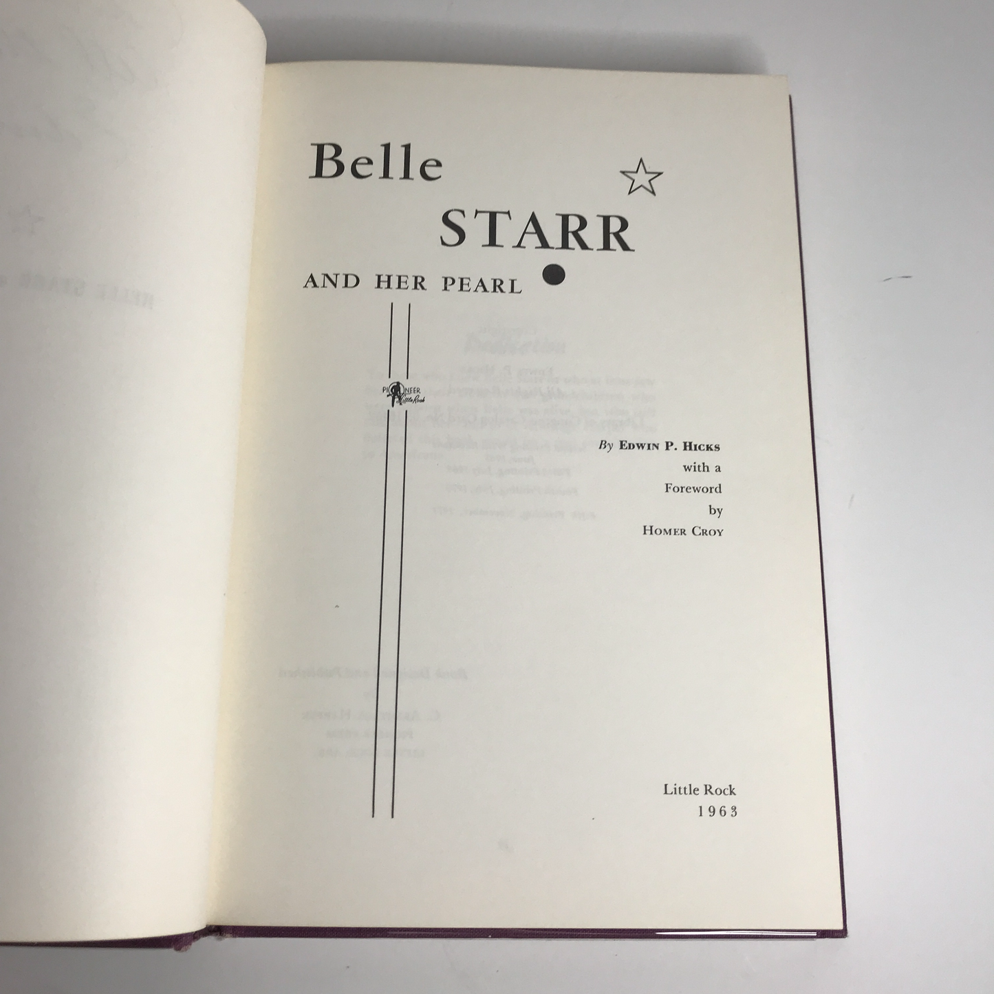 Belle Starr and Her Pearl - Edwin P. Hicks - Local - Signed - 1971