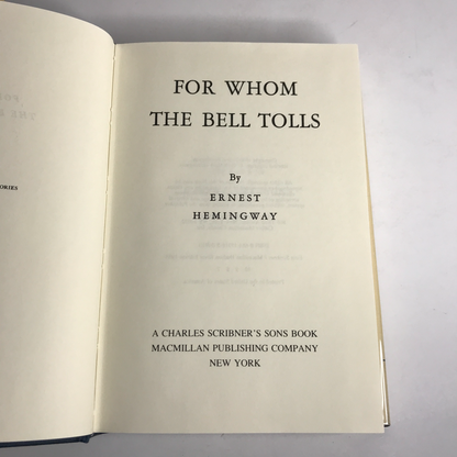 For Whom the Bell Tolls - Ernest Hemingway - 1968