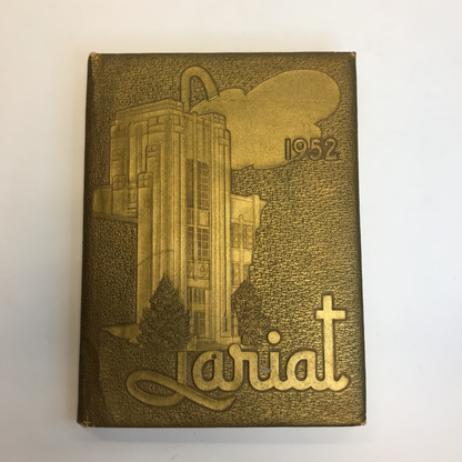 Lariat High School Yearbooks - Oklahoma - 1952, 1953, 1954