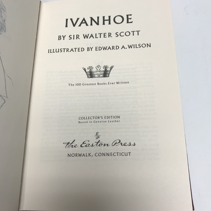 Ivanhoe - Sir Walter Scott - Easton Press - 1977