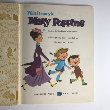 Mary Poppins - Little Golden - Annie North Bedford - 1964