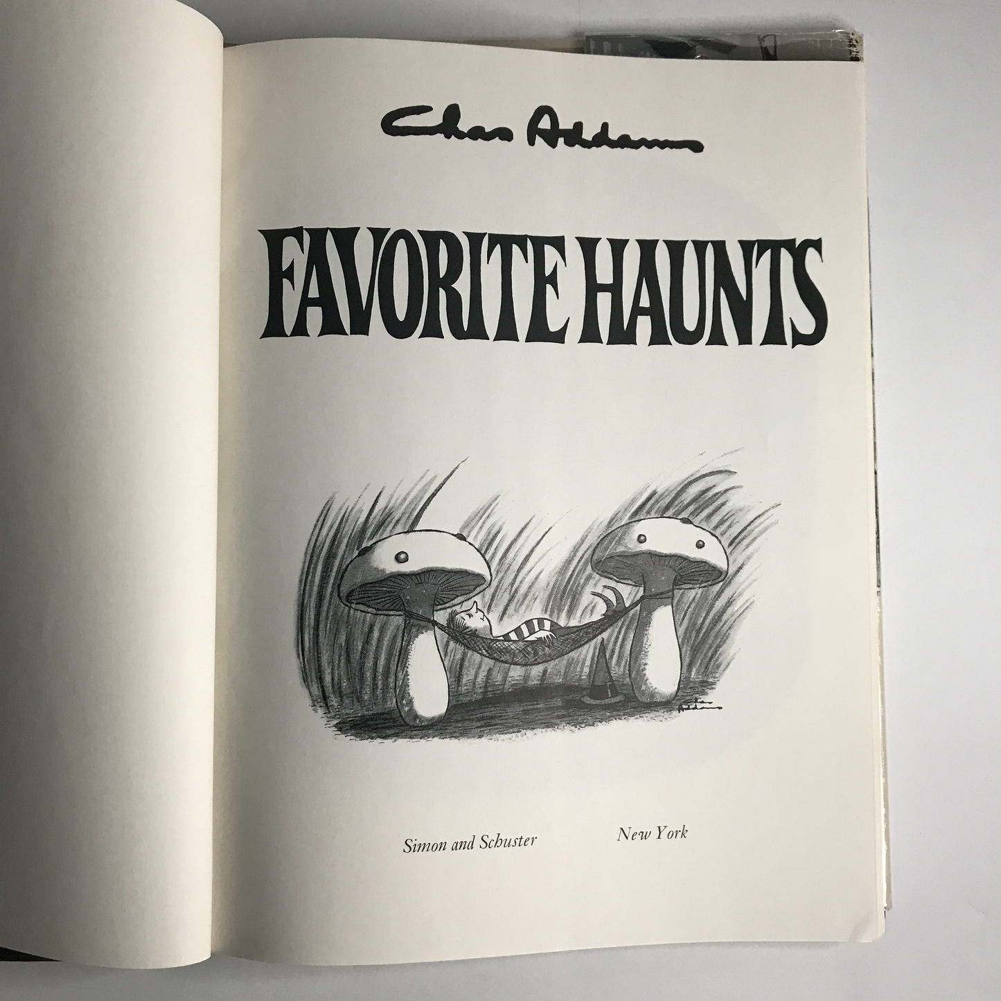 Favorite Haunts - Charles Addams - 1st Edition - 1976