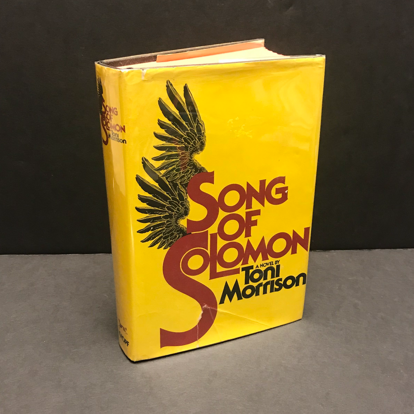 Song of Solomon - Toni Morrison - 1st Edition - 1st Printing - 1977- Book Club was 1st Print Run