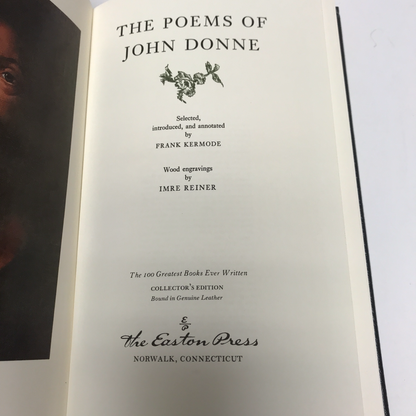 The Poems of John Donne - John Donne - Easton Press - 1979