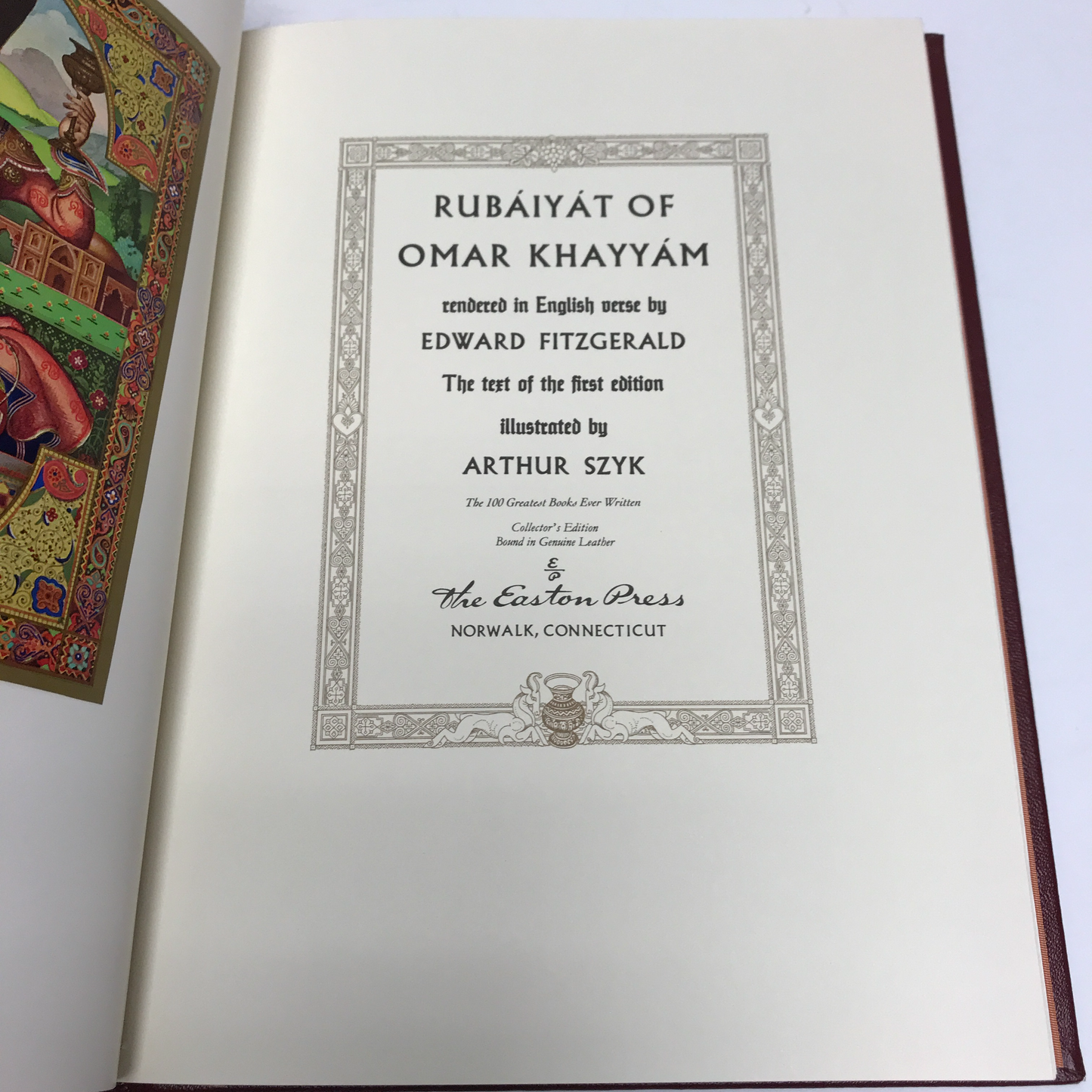 Rubaiyat of Omar Khayyam - Omar Khayyam - Easton Press - 1976