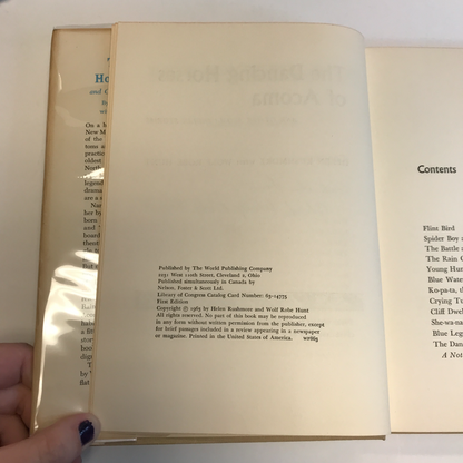 The Dancing Horses of Acoma - Helen Rushmore - Signed - 1963