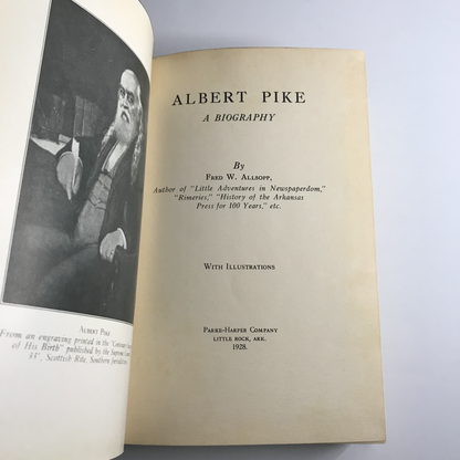 Albert Pike - Fred W. Allsopp - Arkansas - 1928