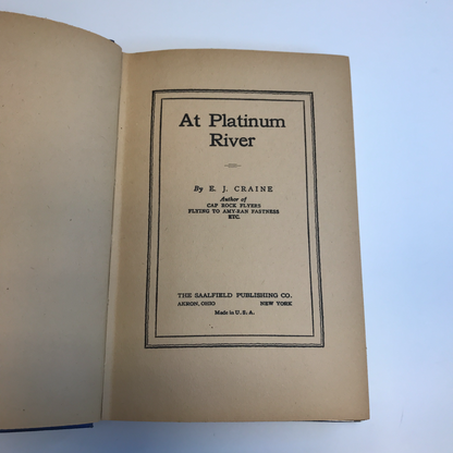 At Platinum River - E.J. Craine - 1931