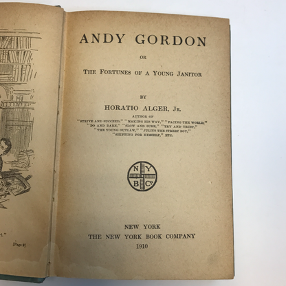 Andy Gordon - Horatio Alger Jr. - 1910