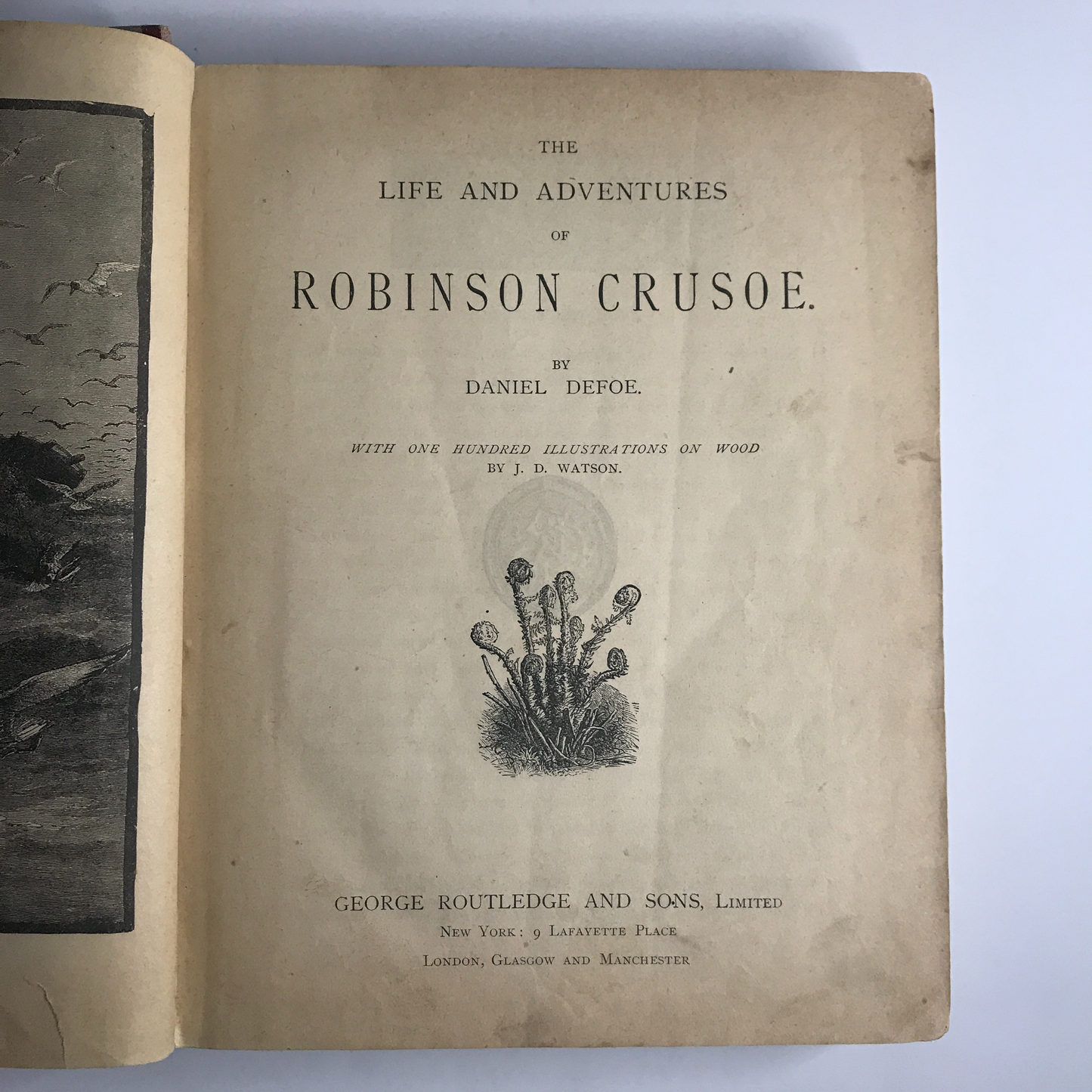 Robinson Crusoe - Daniel Defoe - Early Printing