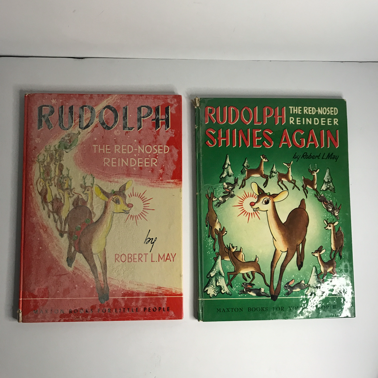 Rudolph The Red-Nosed Reindeer + Rudolph Shines Again - Robert L. May - 1954