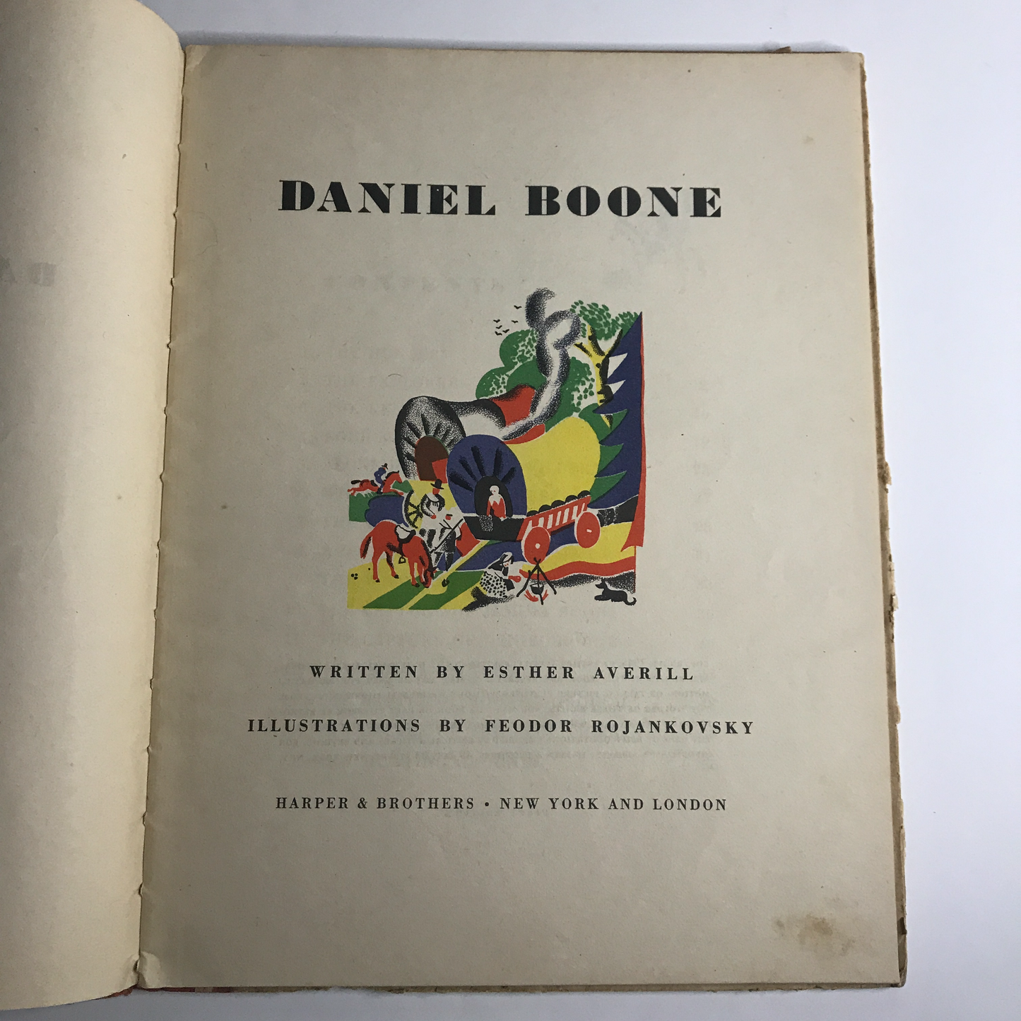 Daniel Boone - Esther Averill - 1st Edition - 1945