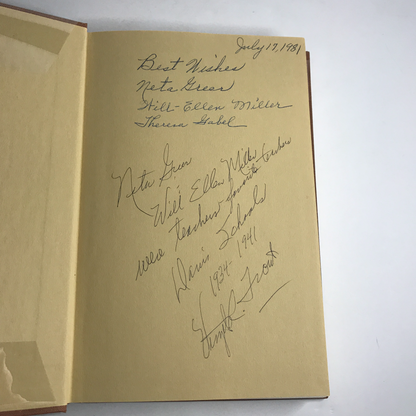 Davis, Oklahoma - Arbuckle Historical Society - Theresa Gable - Signed - 1981