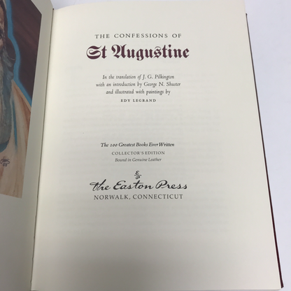 Confessions of Saint Augustine - Saint Augustine - Easton Press - 1979