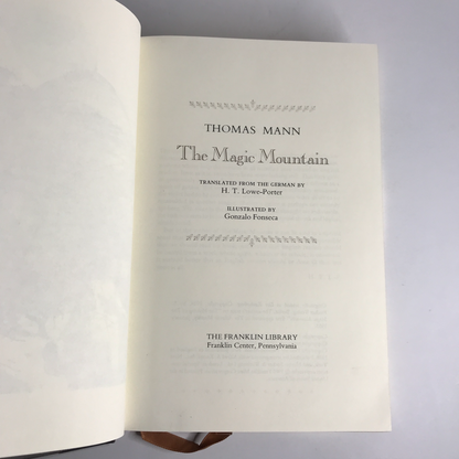 The Magic Mountain - Thomas Mann - Franklin Library - 1981