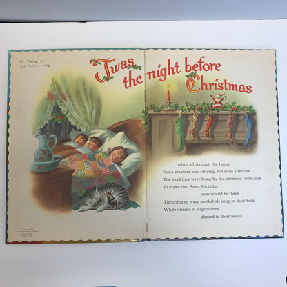 The Night Before Christmas - Early Print - 1957