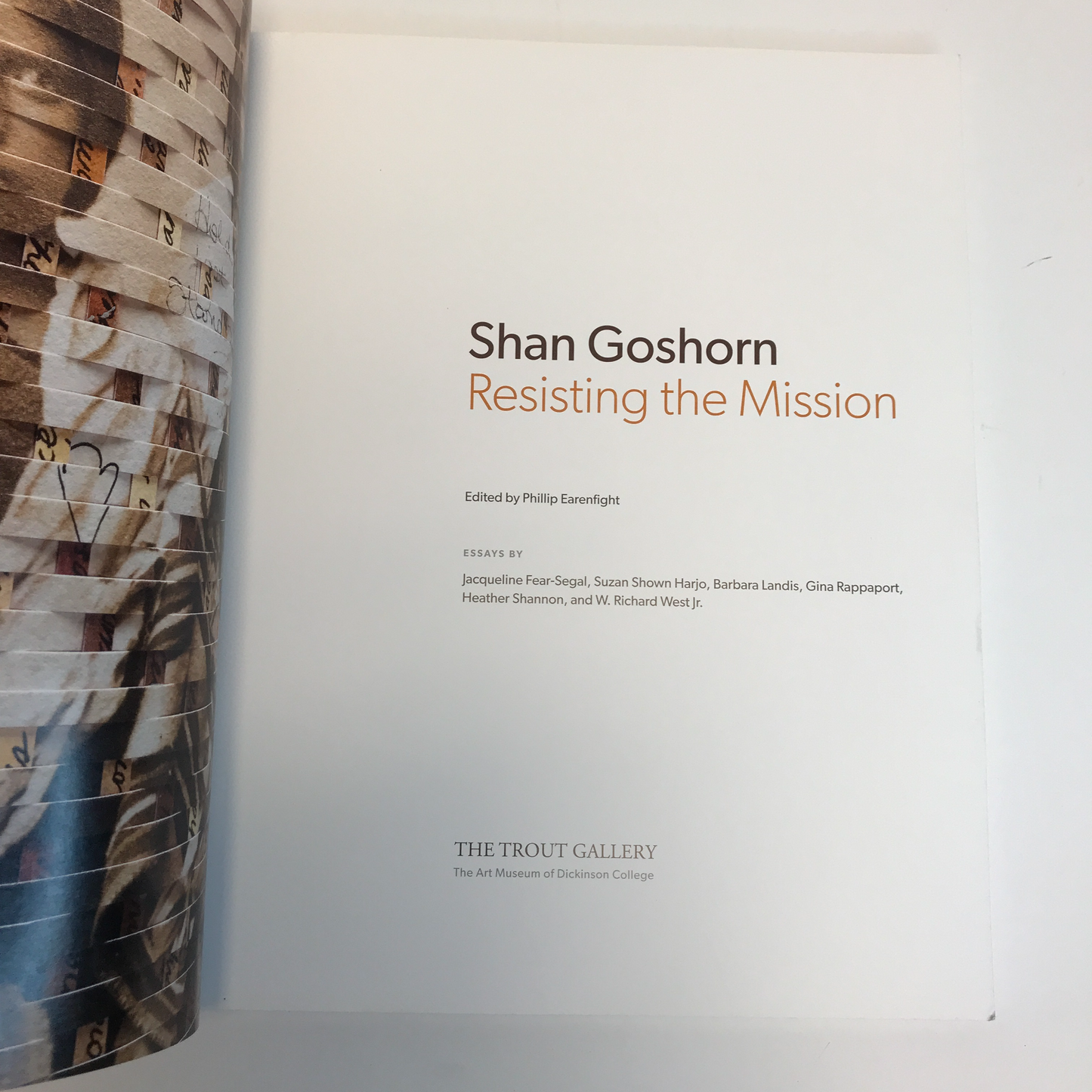 Resisting the Mission - Shan Goshorn - 2018